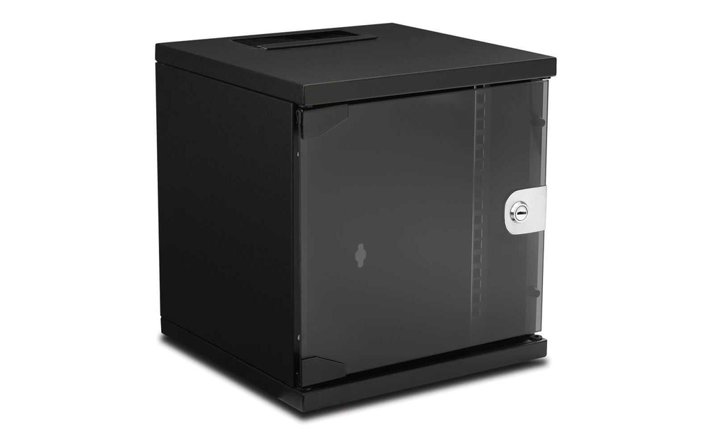 Wirewin Coffre de mur WCAB 10 312X300X6U 10 / 6HE / Noir