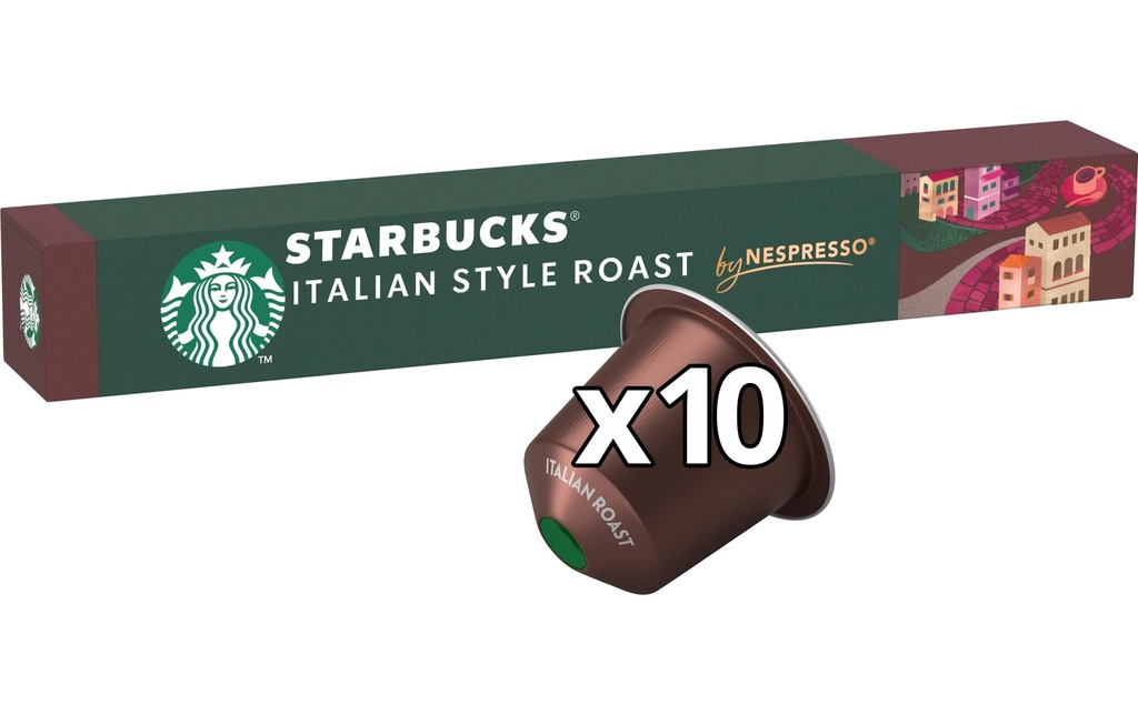 Starbucks Capsules de café Italian Dark Roast 10 pièce