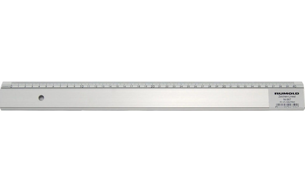 Rumold Règle Aluminium 40 cm