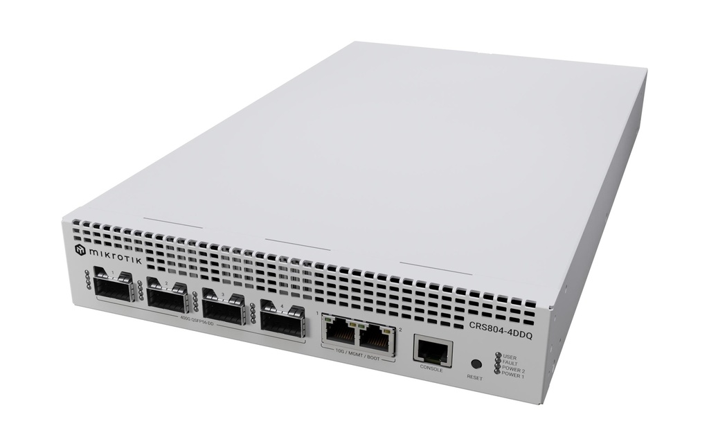 MikroTik Switch CRS804-4DDQ-HRM 6 ports