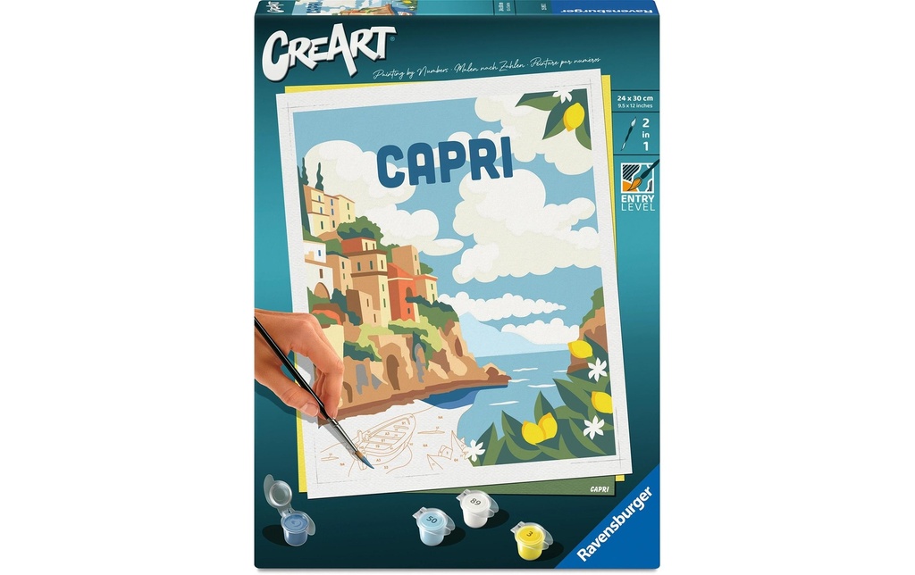 Ravensburger Peinture avec chiffres CreArt – Capri