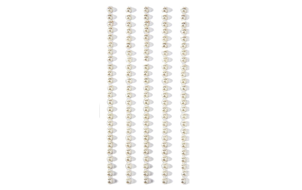 Artoz Autocollants perles Perle 3 mm, 1 feuille