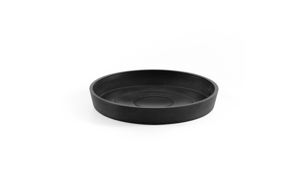 Ecopots Soucoupe Rond 20, Gris foncé