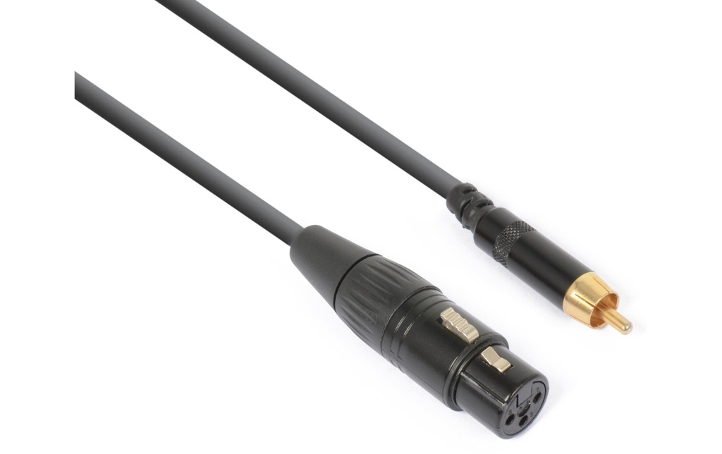 PD Connex CX136 XLR 3 pôles, femelle - Cinch 0.15 m