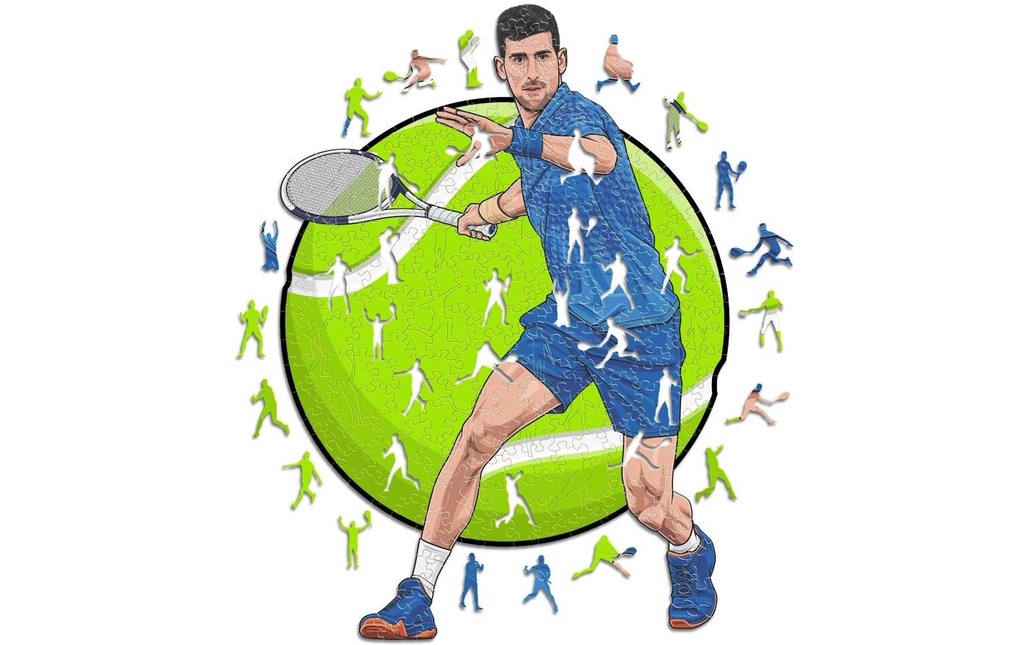 Iconic Puzzle Puzzle Novak Djokovic – Tennis