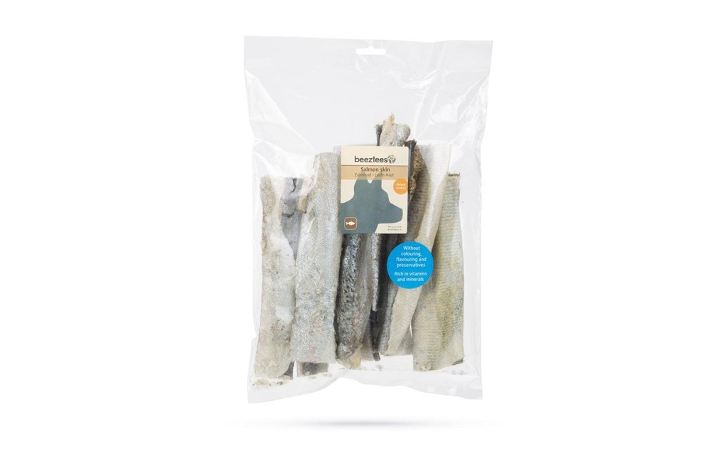 Beeztees Produit à mâcher  Peau de saumon, 150 g