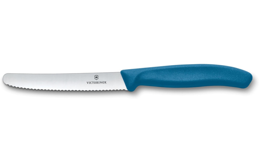 Victorinox Couteau de table Swiss Classic, 11 cm, bleu