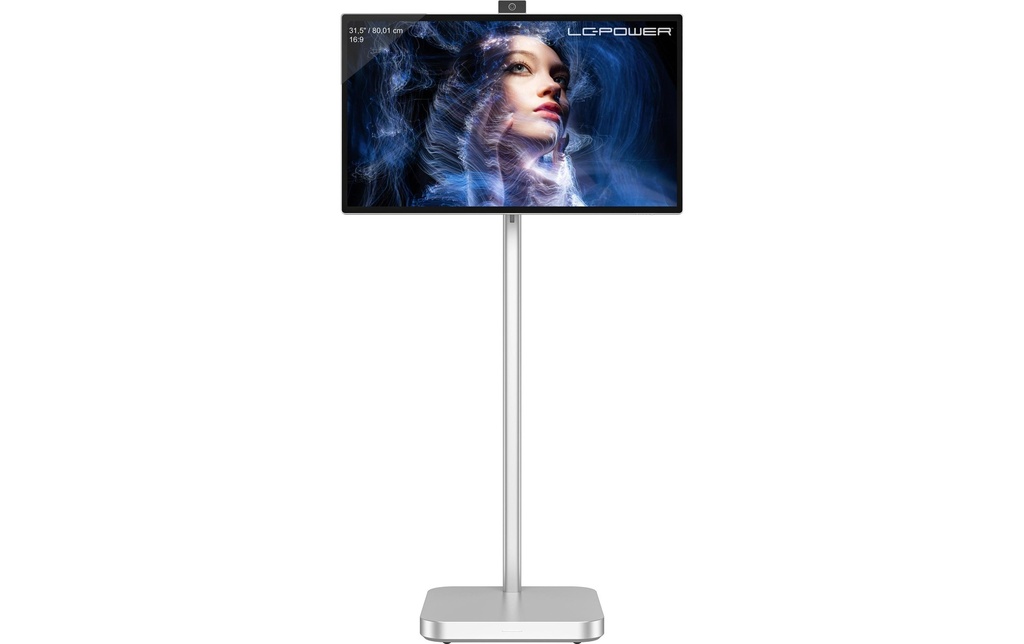 LC-Power Moniteur intelligent LC-M32S4K 31.5 , 3840 x 2160 (Ultra HD 4K)