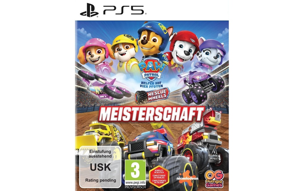 Bandai Namco PAW Patrol Rescue Wheel: Championnat (Boîte)