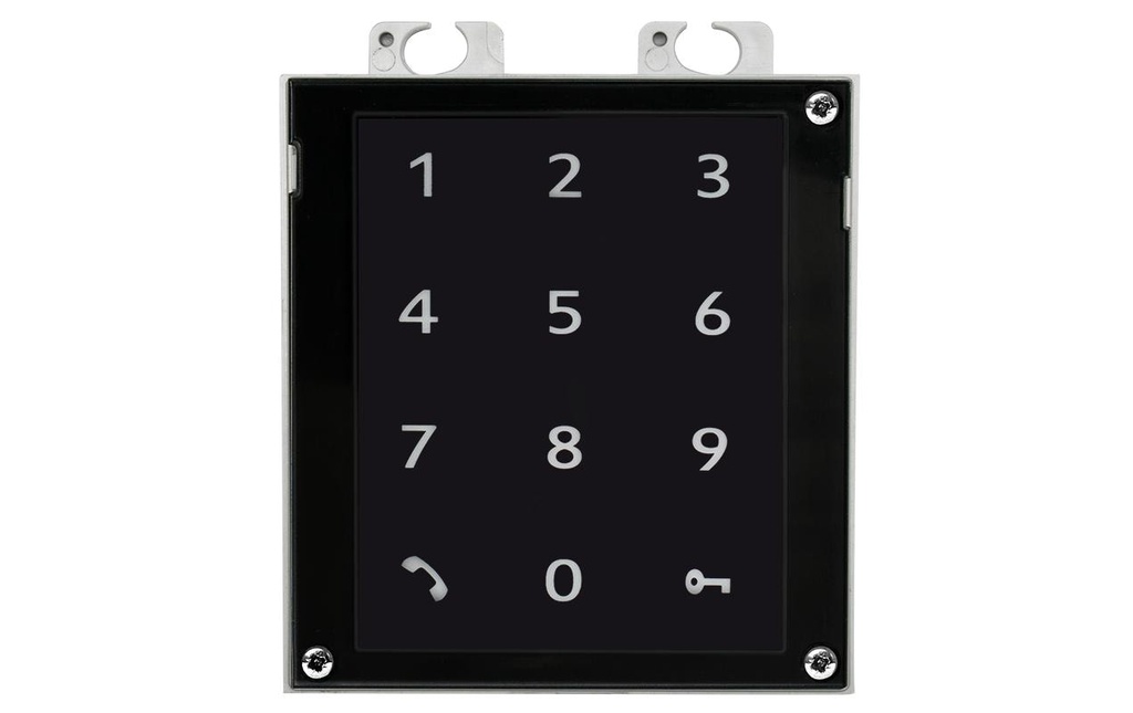 2N Pavé numérique Clavier Tactile Noir
