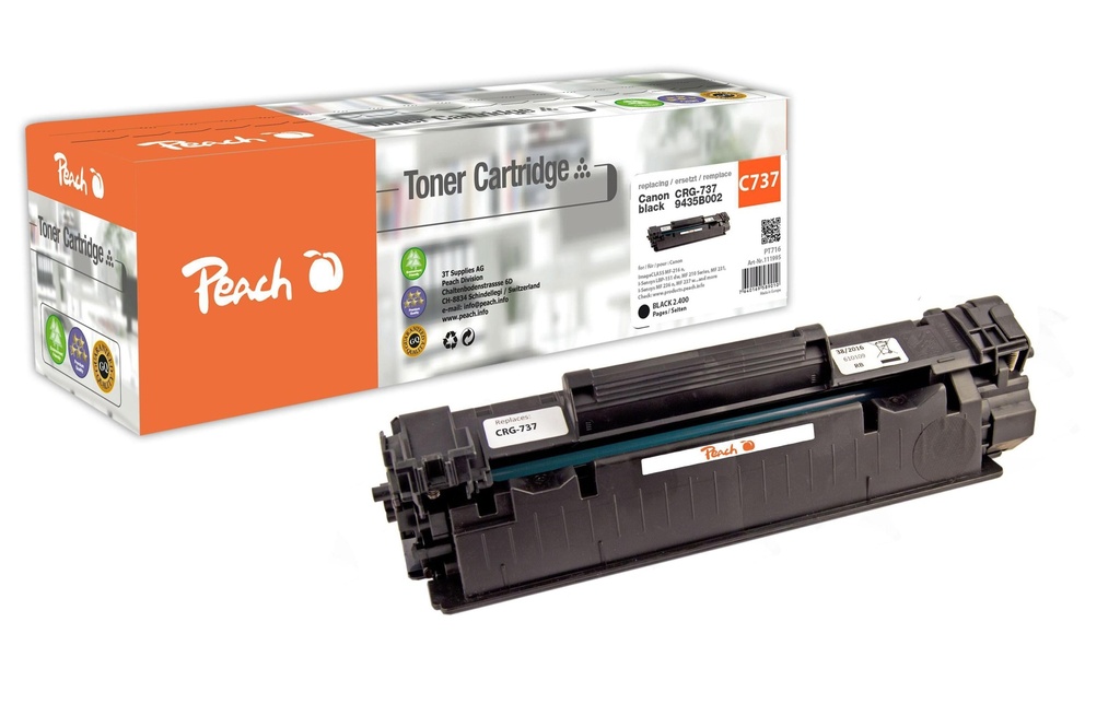 Peach Toner Canon CRG-737 noir