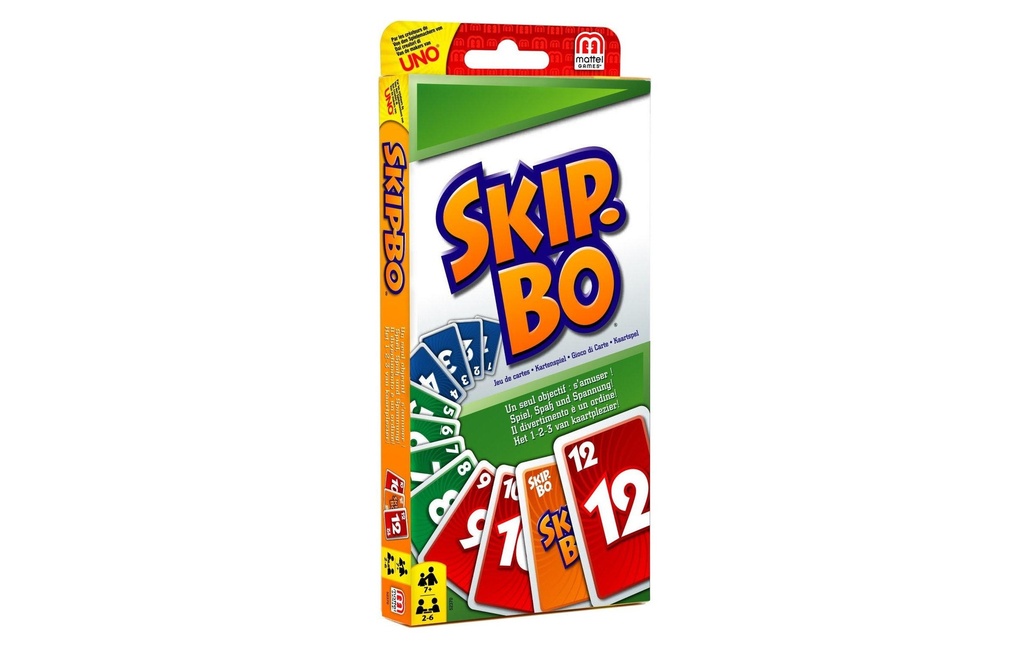 Mattel Spiele Jeux de cartes Skip-Bo