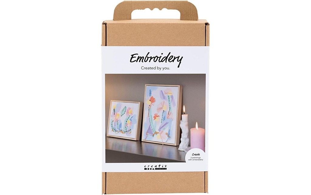 Creativ Company Kit de bricolage créatif broderies