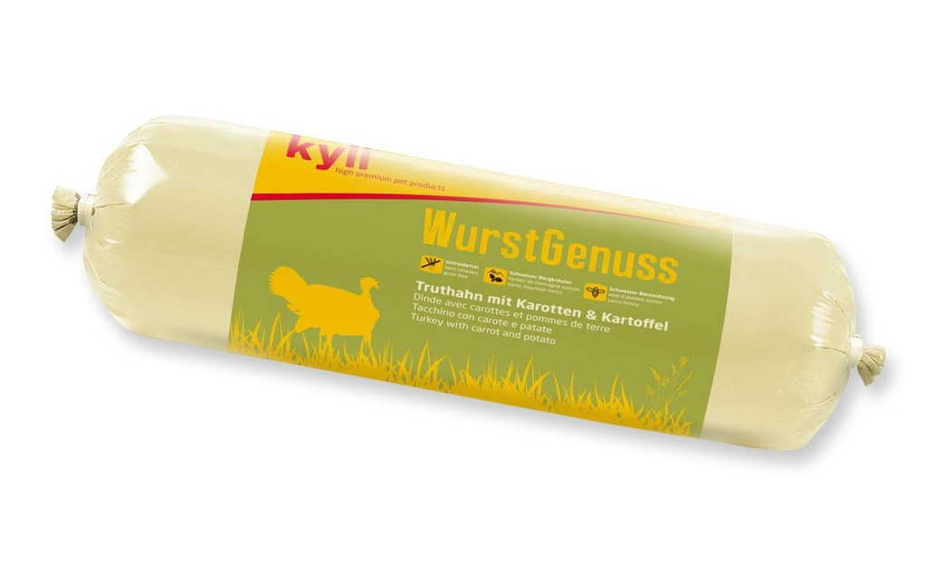 kyli Alimentation humide WurstGenuss Dinde, 200 g