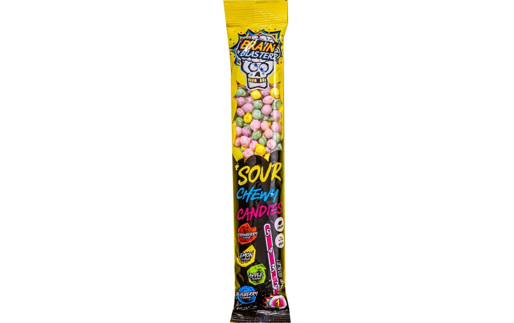 Brain Blasterz Bonbons Sour Chewy 60 g