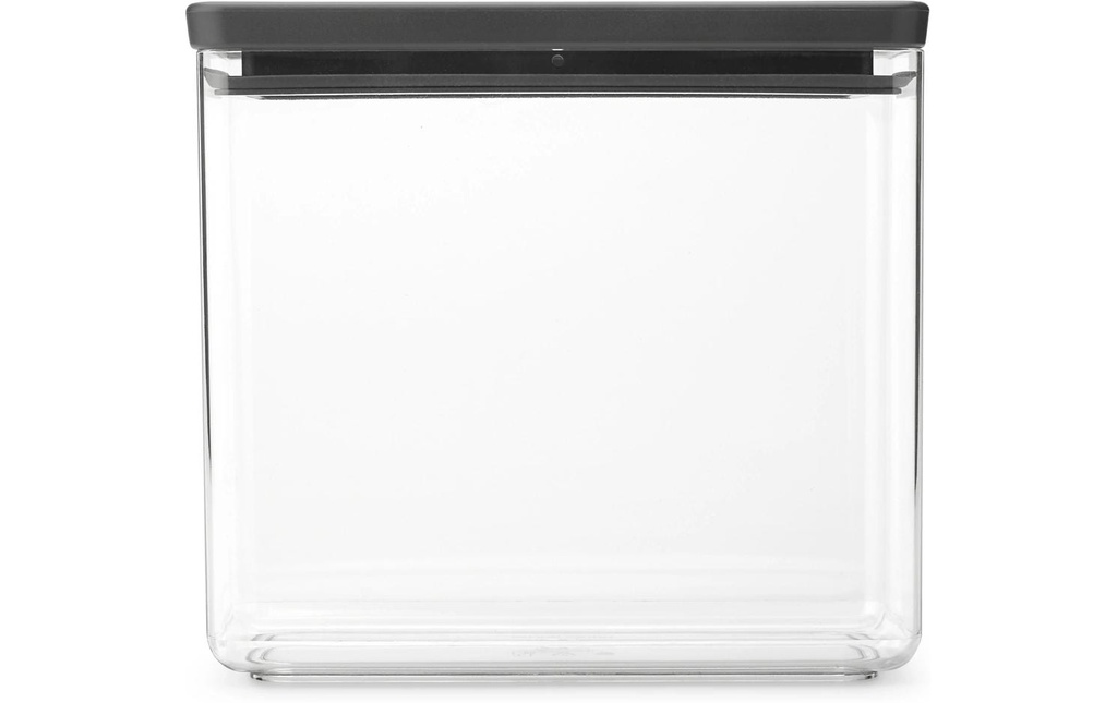 Brabantia Boîte à provisions Tasty+ 3.5 l, Gris foncé