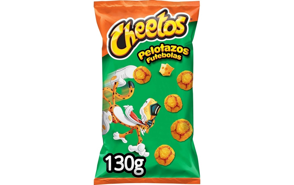Cheetos Chips Pelotazos Futebolas 130 g