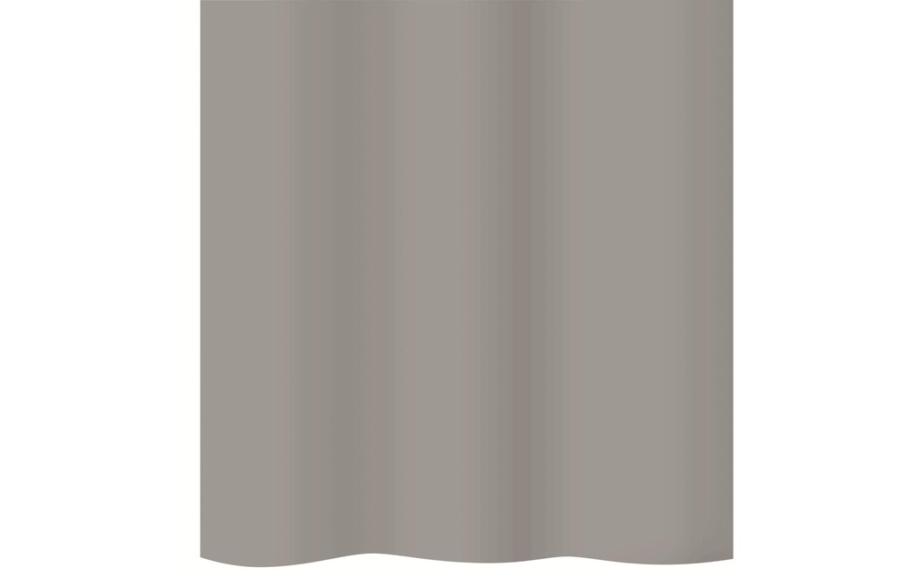 diaqua® Rideau de douche Basic 180 x 180 cm, Gris
