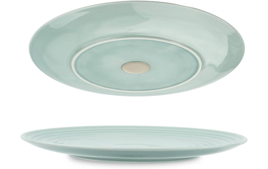 Silwy Assiette magnétique en porcelaine CYAN 26 cm