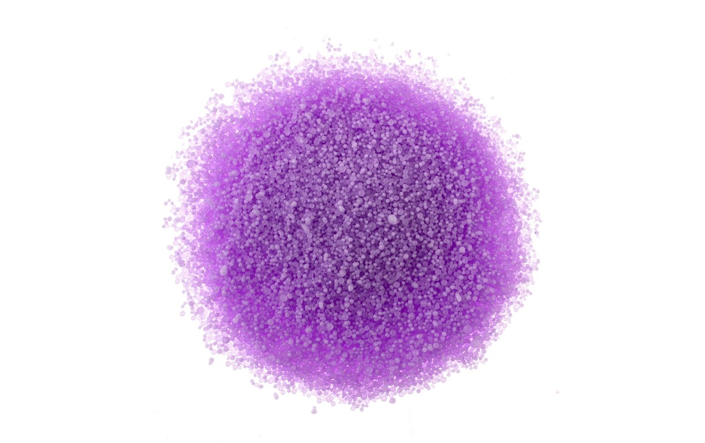 Glorex Sable à bougies avec mèche 70g, violet
