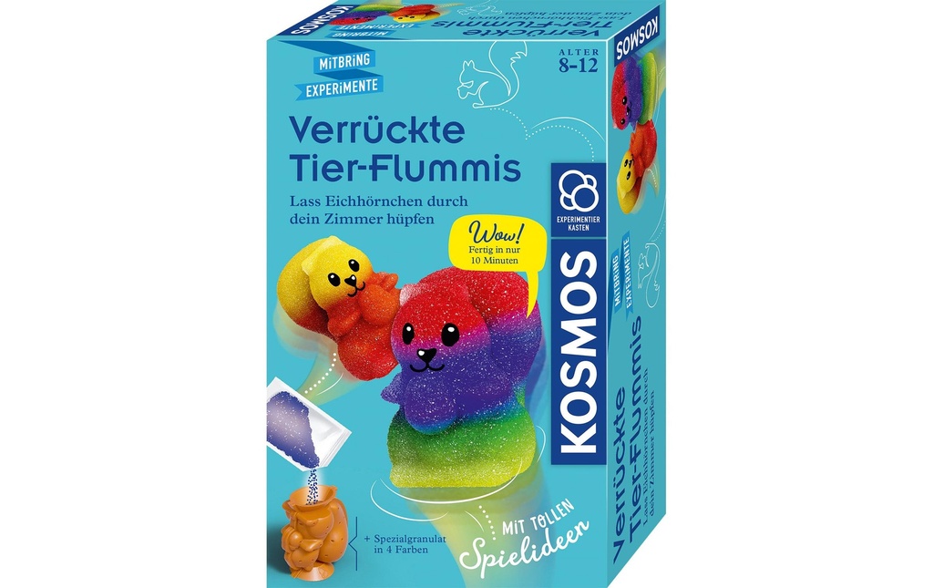 Kosmos Boîtes d’expérimentation Verrückte Tier-Flummis