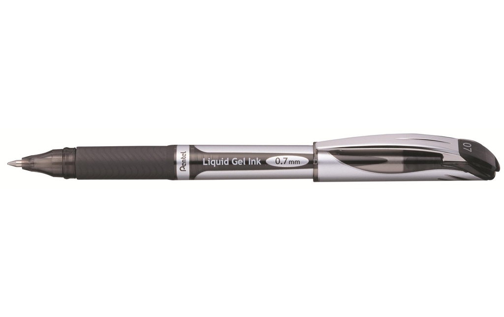 pentel Stylo à encre gel EnerGel 0.7 mm Noir, 1 pièce