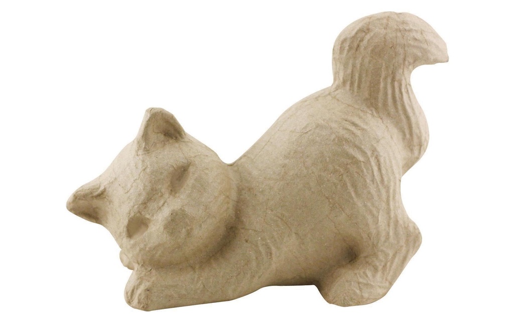 décopatch Figurine en carton 20 x 15 x 10.5 cm chat