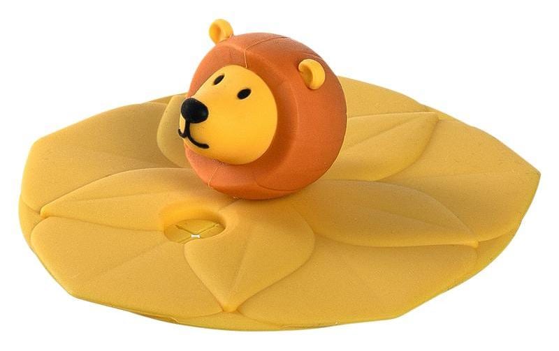 LEONARDO Couvercle de verre Bambini Lion Jaune