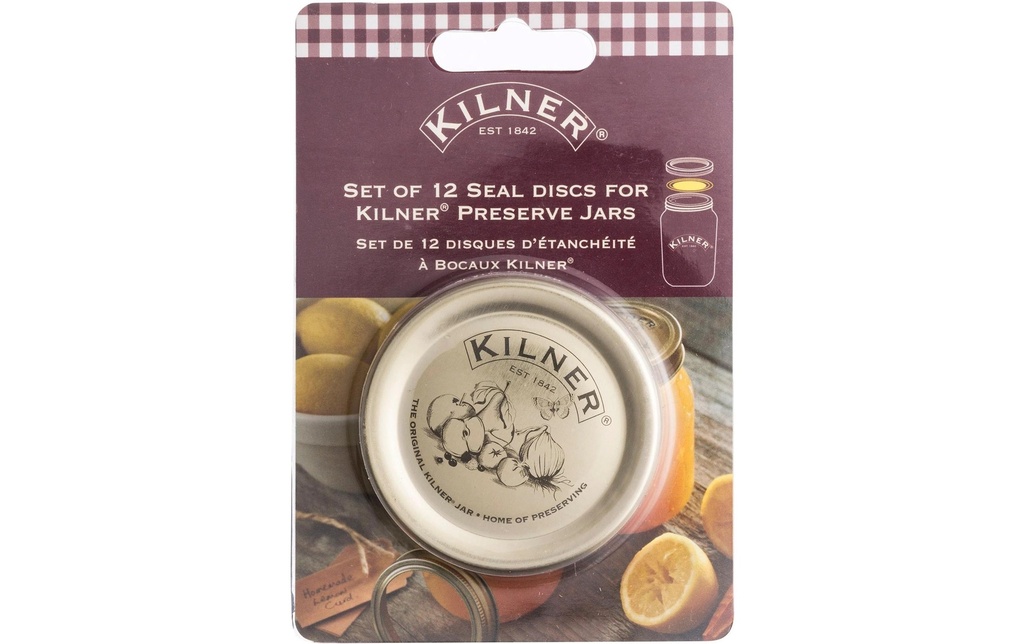 Kilner Couvercle d'étanchéité 12 pièces