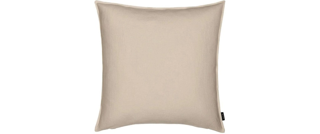 PROFLAX Housse de coussin Leinen 50 x 50 cm, sable