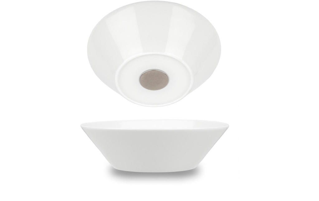 Silwy Bols magnétiques en porcelaine, lot de 2