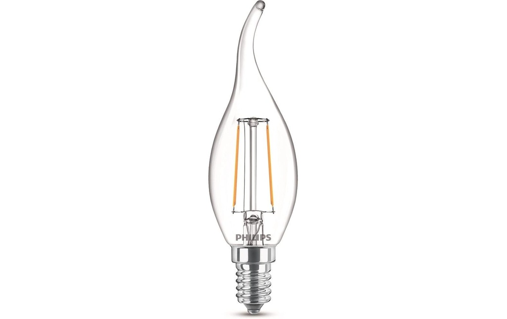Philips Lampe LEDcla 25W E14 BA35 WW CL ND Blanc chaud (WW)