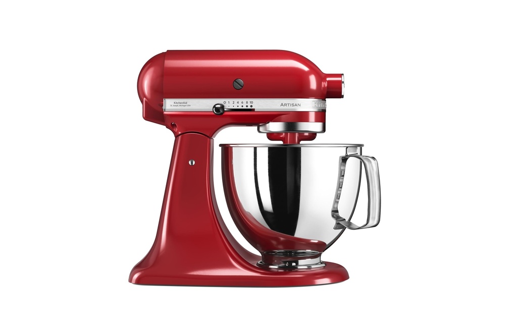 KitchenAid Robot ménager Artisan KSM125 Rouge
