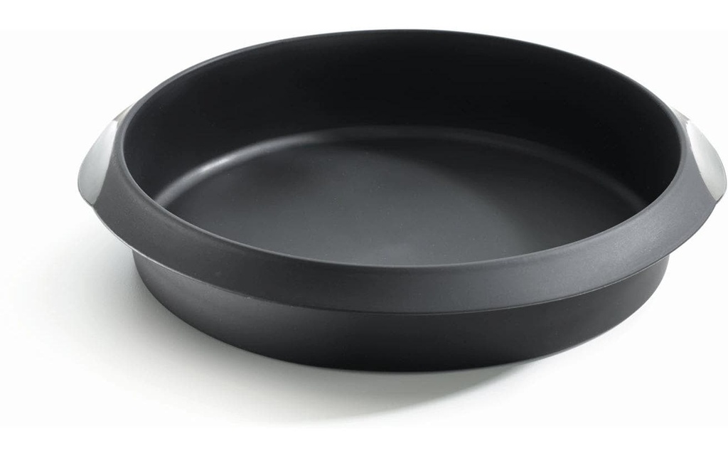 Lékué Moule de cuisson Silicone, ø 26 cm, noir