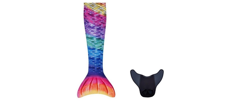 Meili Palmes de sirène Rainbow XS