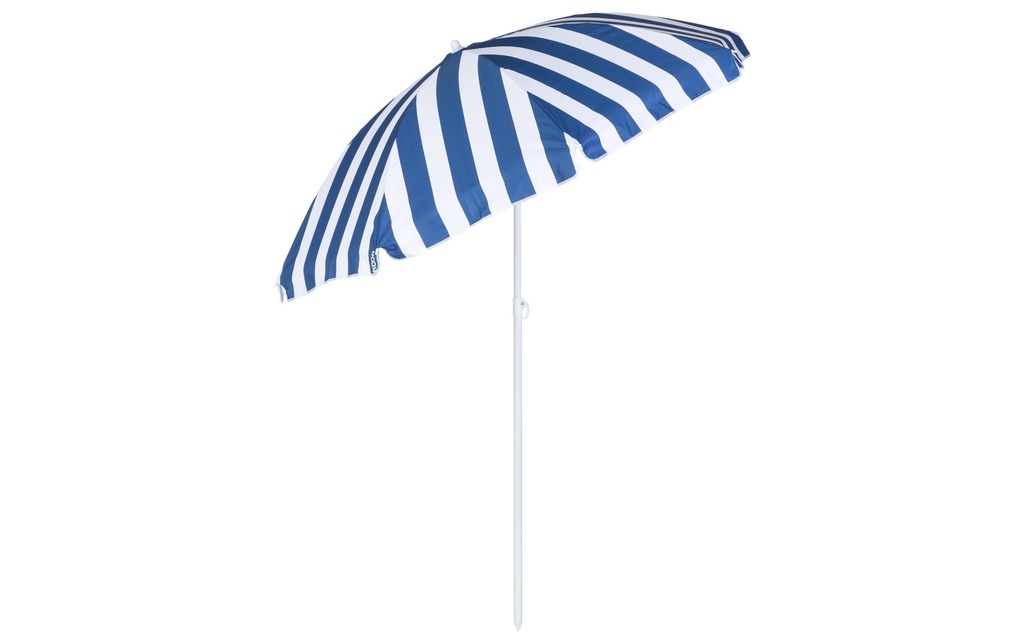 KOOR Parasol Marino 180 cm, bleu/blanc