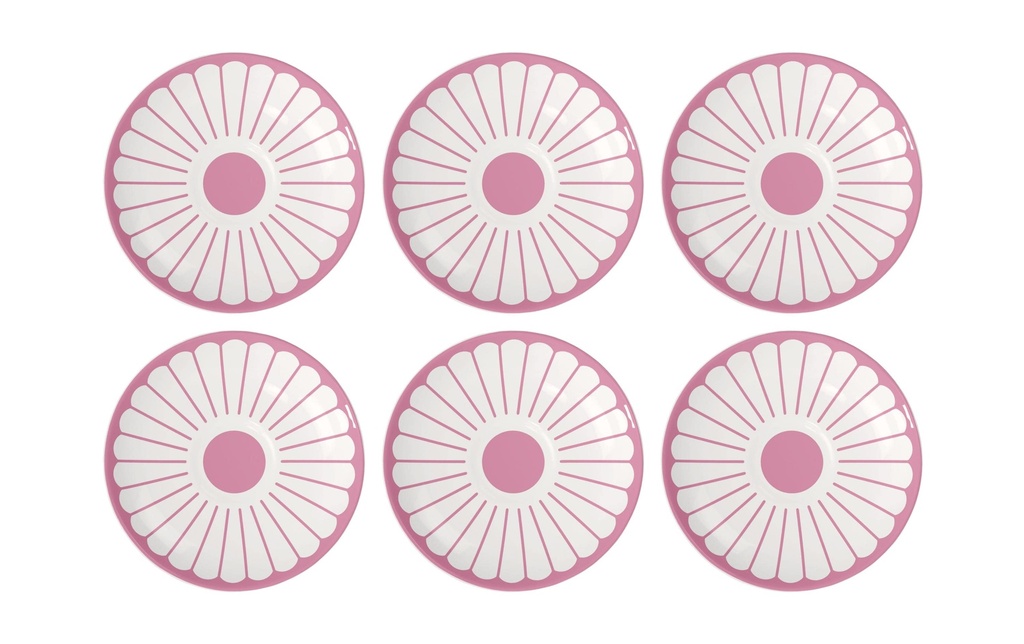 Villeroy & Boch Soucoupe pour espresso Fleur 6 Pièce/s, Rose