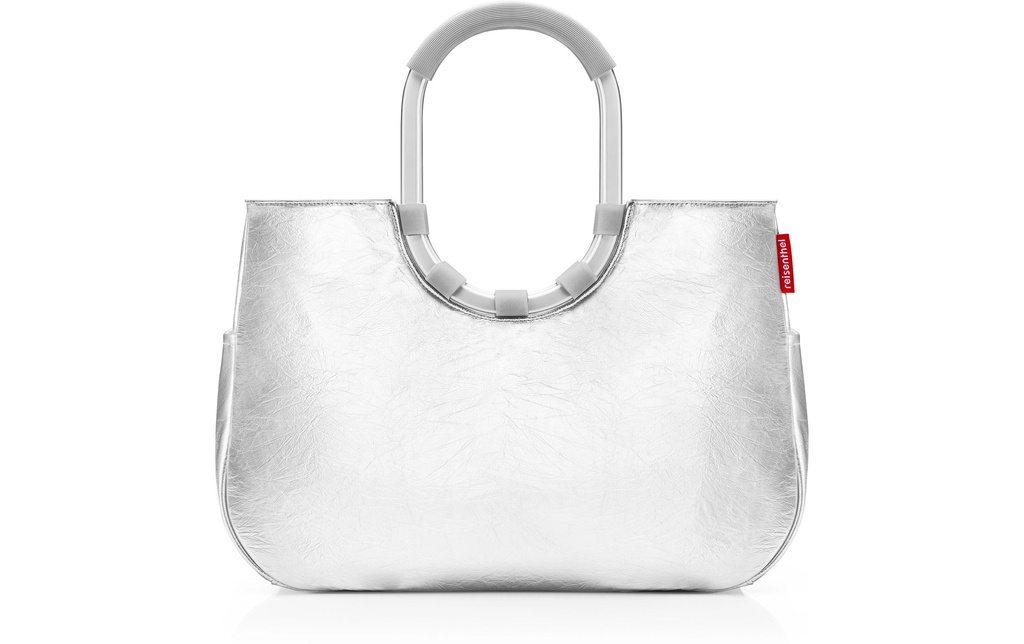 Reisenthel Panier de course Loopshopper L Argent craquelé