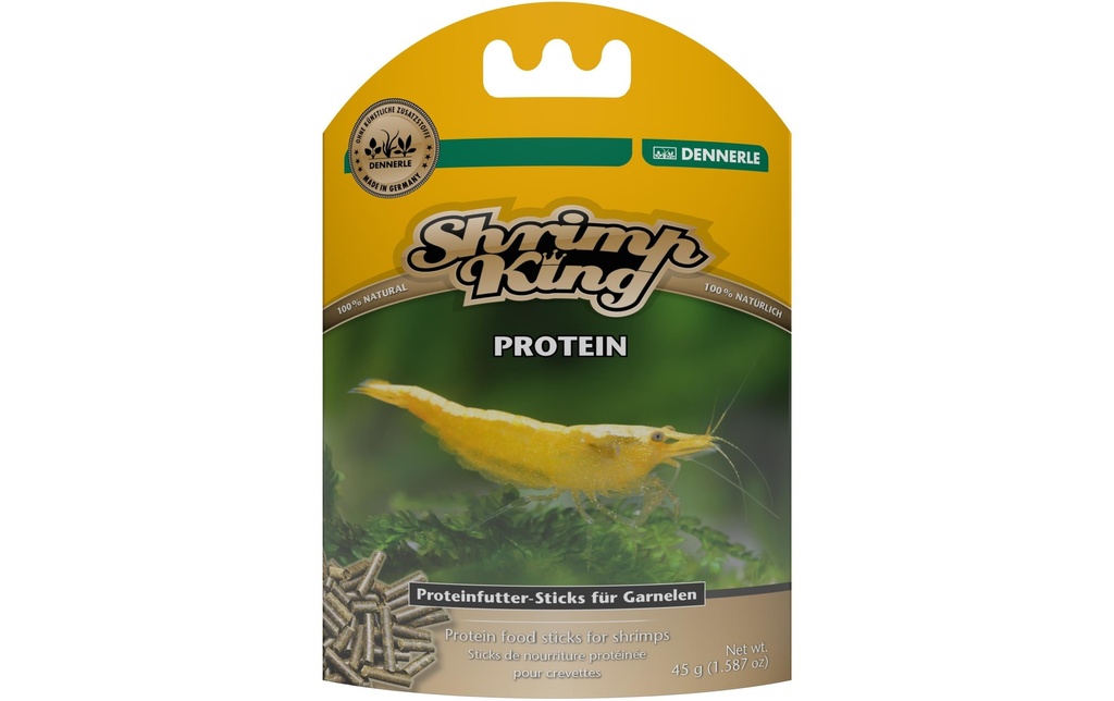 Dennerle Aliment complémentaire Protéines Shrimp King, 45 g