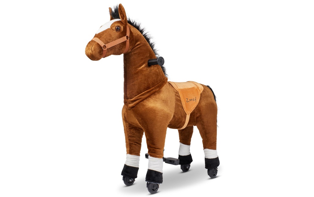 zoosy Animal à chevaucher Cheval Taille M