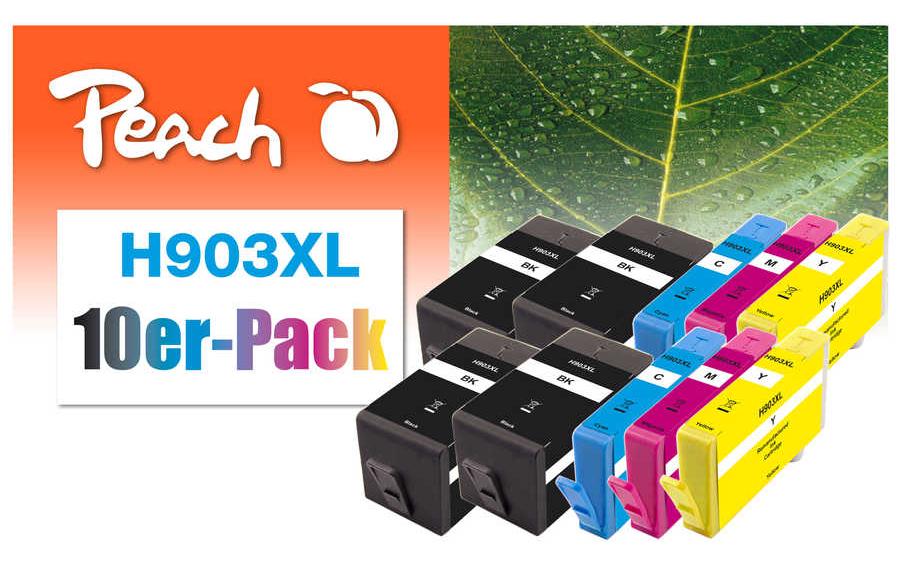 Peach Encre HP No 903XL 4x BK, 2x C, M, Y
