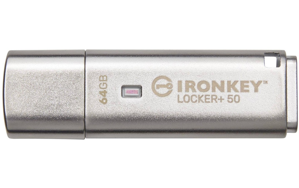 Kingston Clé USB IronKey Locker+ 50 64 GB