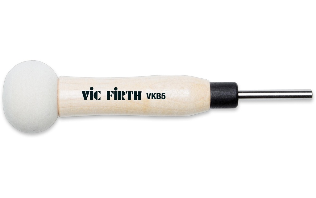 Vic Firth Bass Drum Beater VKB5 –  Shaft en bois