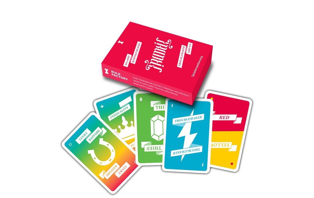 Carta.Media Jeux de cartes Frantic Troublemaker Kit d'extension