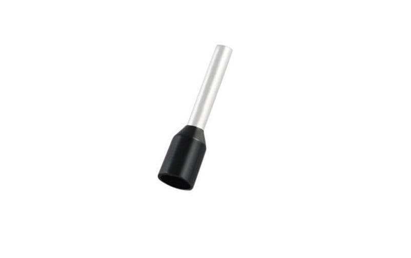 Weidmüller Cosses terminales H6.0/20 Noir, 100 Pièce/s