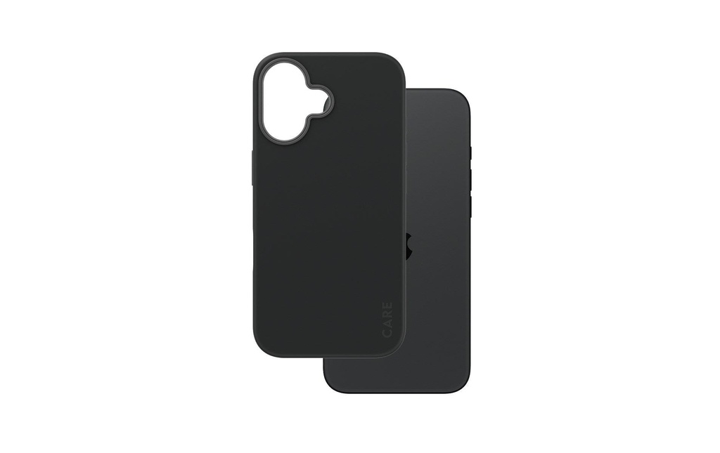 CARE Coque arrière Fashion iPhone 16 Noir