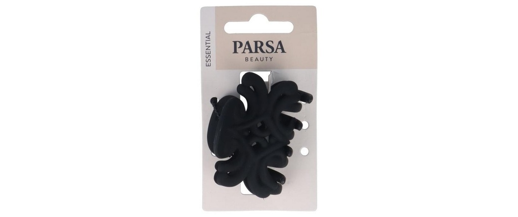 Parsa Beauty Pince crabe Medio, oriental, mat Noir 1 pièce