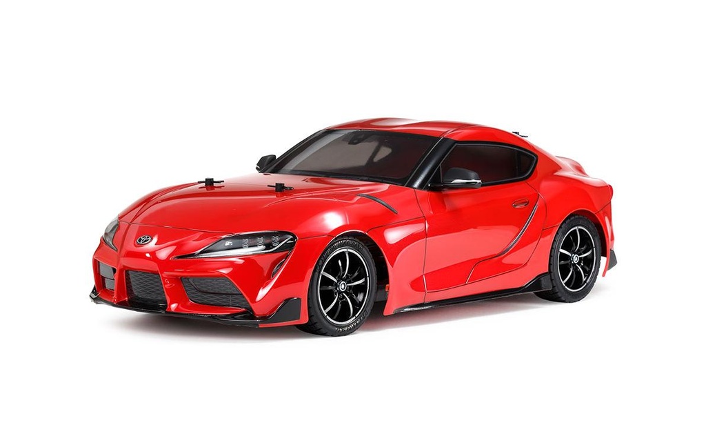 Tamiya Voiture de tourisme Toyota GR Supra, TT-02 Kit de construction avec ESC, 1:10