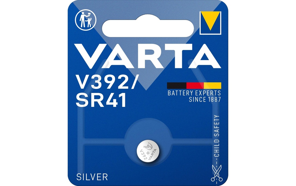 Varta Pile bouton V392 / SR41 , 1 Pièce/s