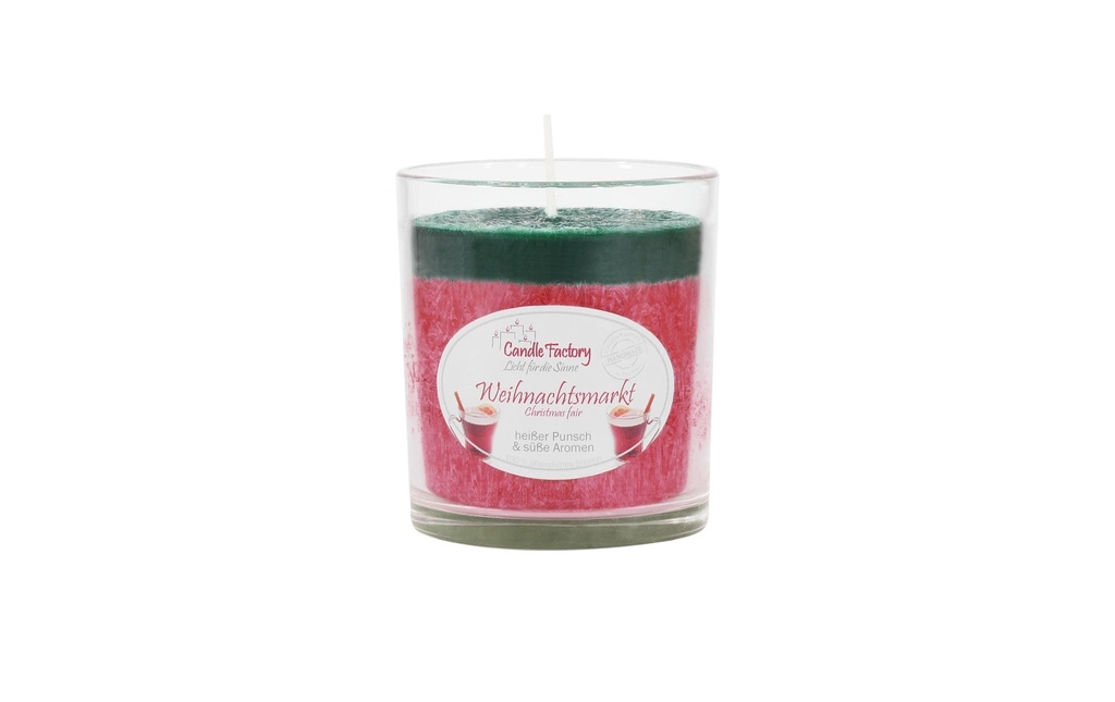 Candle Factory Bougie parfumée Party Light Marché de Noël